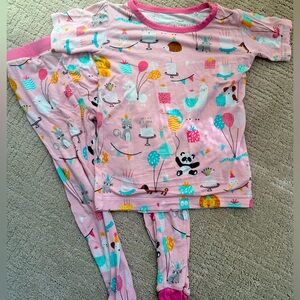 Little Sleepies Happy Birthday Pajama Set 2T